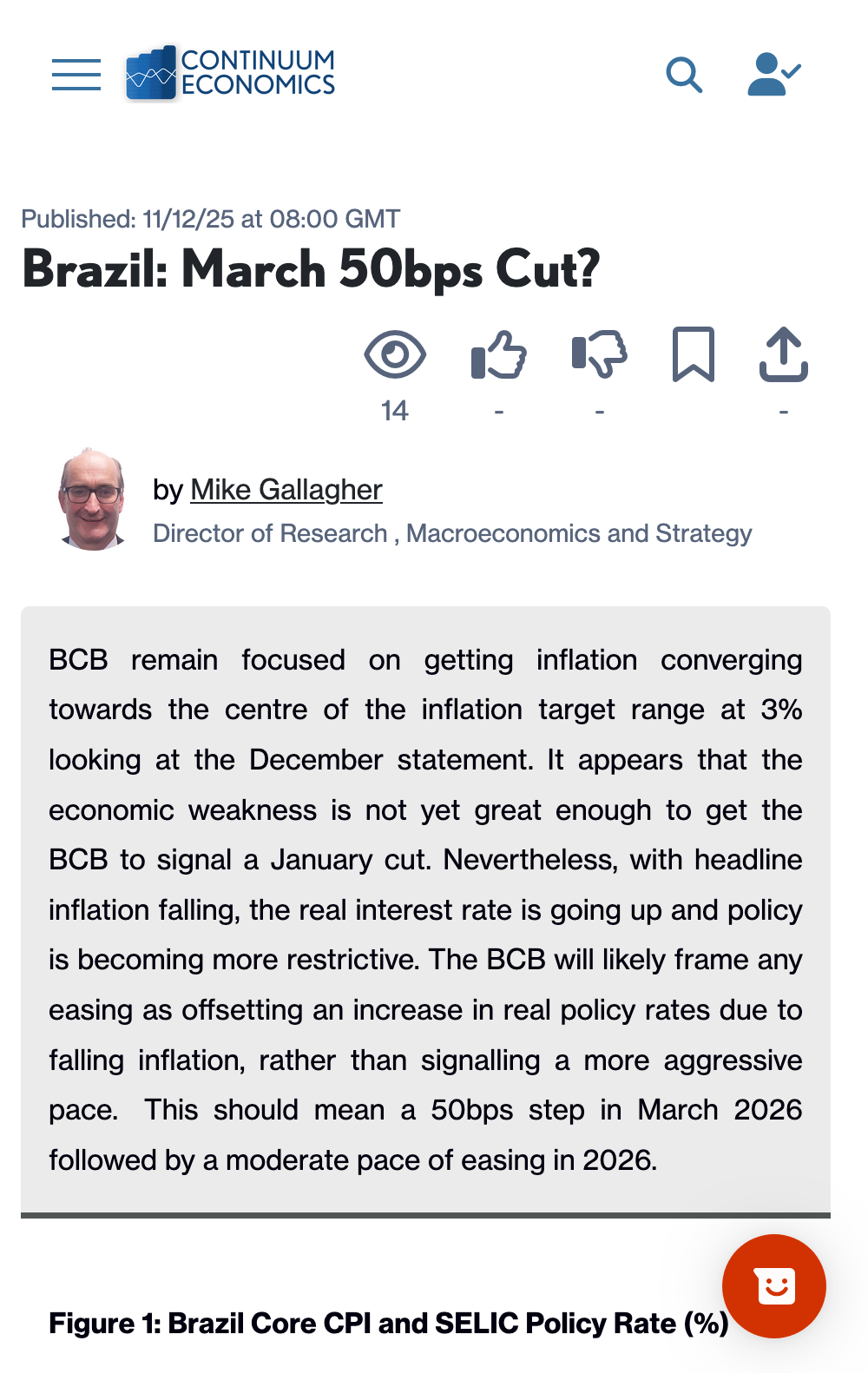 EM Central Bank Policy